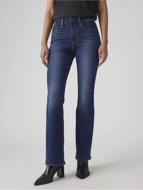 Levi's Dark Blue Straight Leg Jeans